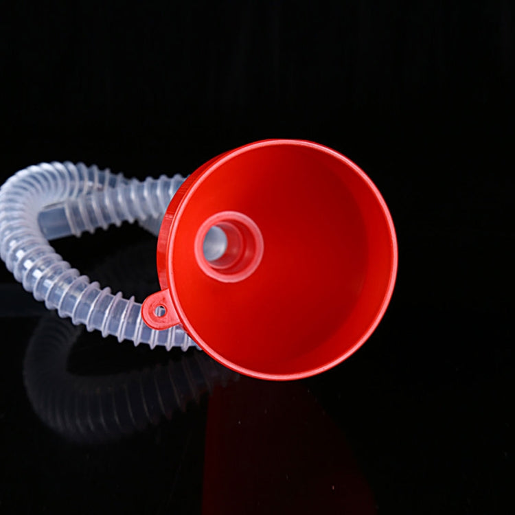 Pour Oil Tool  Car Motorcycle Truck Vehicle Plastic Filling Funnel with Soft Pipe