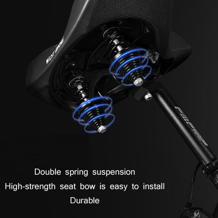 WEST BIKING Bicycle Riding Big Butt Comfortable Saddle