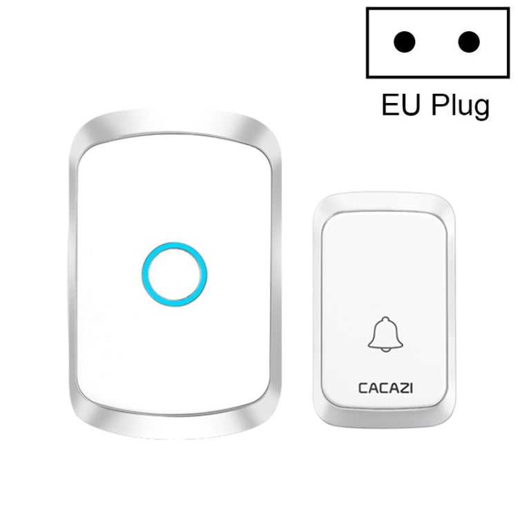 CACAZI A50 1 For 1 Wireless Music Doorbell without Battery