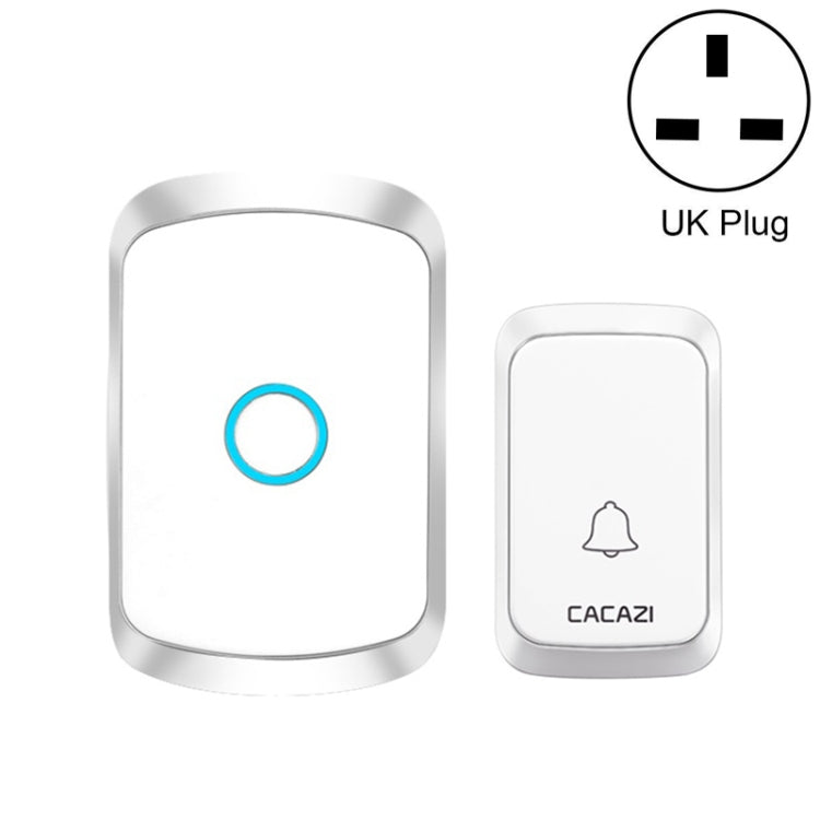 CACAZI A50 1 For 1 Wireless Music Doorbell without Battery