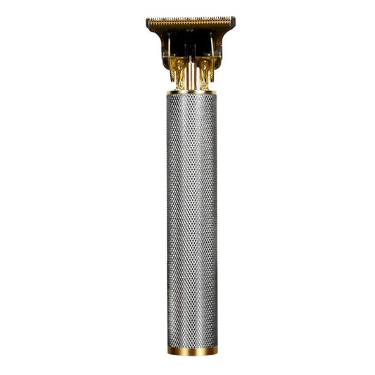 Hollow T-Shaped Steel Head Hair Trimmer USB Charging Carving Electric Hair Clipper, Steel Head (Silver), Steel Head (Gradient), Steel Head (Black), Steel Head (Gold)