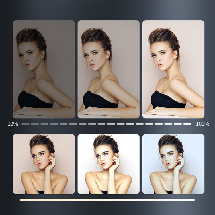 LED Stepless Adjustment Live Fill Light Reversible Photography Soft Light