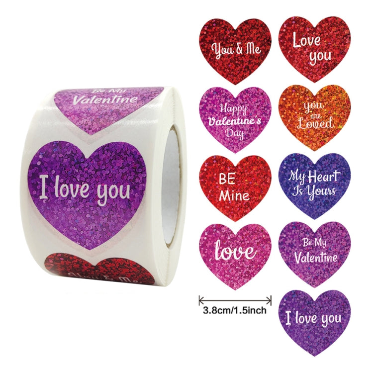Love Valentine Day Sticker Sealing Sticker Gift Decoration Label