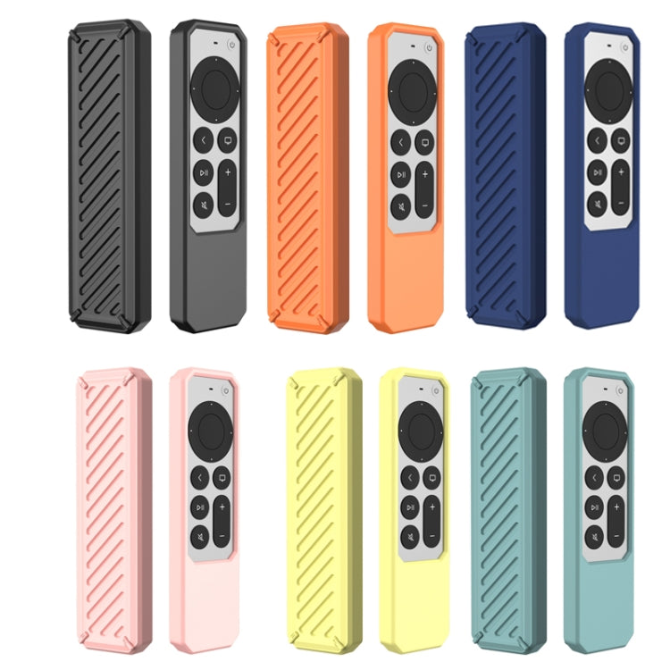 2 PCS Remote Control All-Inclusive Anti-Drop Silicone Protective Cover, 2pcs(Pink), 2pcs(Yellow), 2pcs(Pine Green), 2pcs(Black), 2pcs(Dark Blue), 2pcs(Orange)