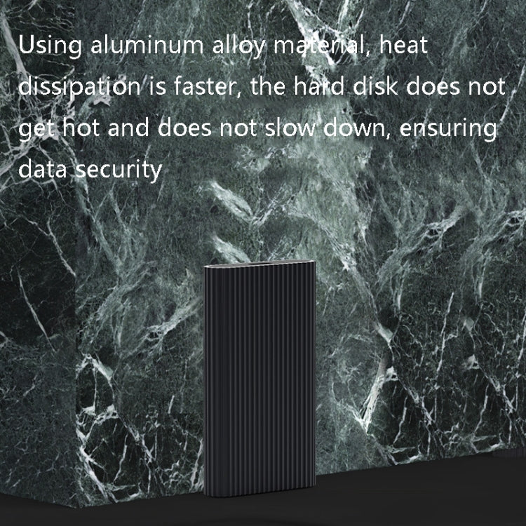 Blueendless M3T MSATA Mobile Hard Disk Box TYPE-C Transfer USB3.1 Notebook Solid Hard Disk Box