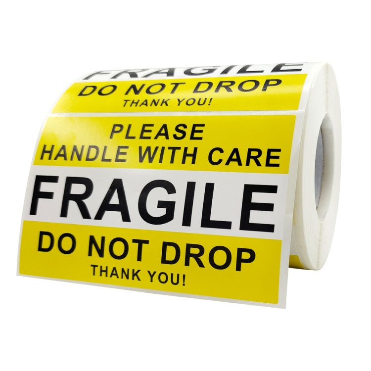 Handle With Care Fragile Warning Sticker Label