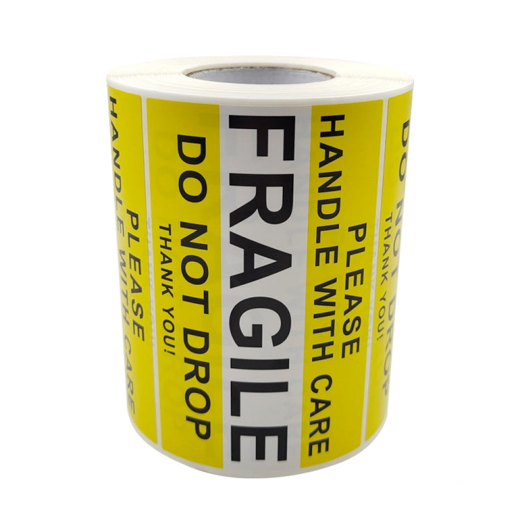 Handle With Care Fragile Warning Sticker Label