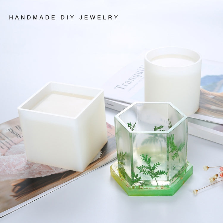 BM-02 Flower Pot Cup Pen Holder Silicone Mold