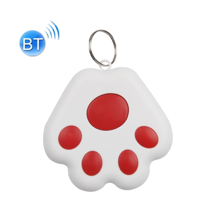 2 PCS HYC-09 Dog Paw Bluetooth Anti-Lost Device Pet Tracking Locator Keychain Smart Search Two-Way Alarm