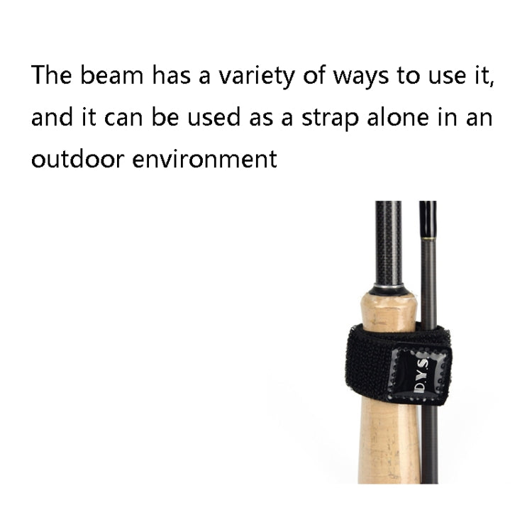 Fish Rod Protective Cover High Elasticity Pole Guard Cap + Lashing Strap Set