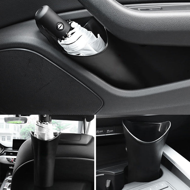 Car Umbrella Holder Waterproof Storage Bucket With Hook Clip