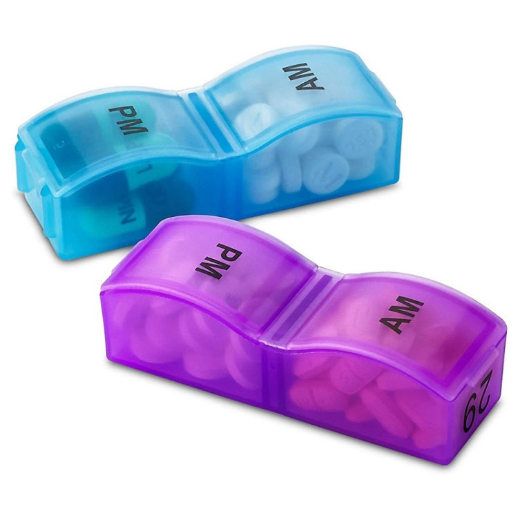 One Month Use 31-Compartment Plastic Colorful Pill Box Family Independent Pill Storage Box