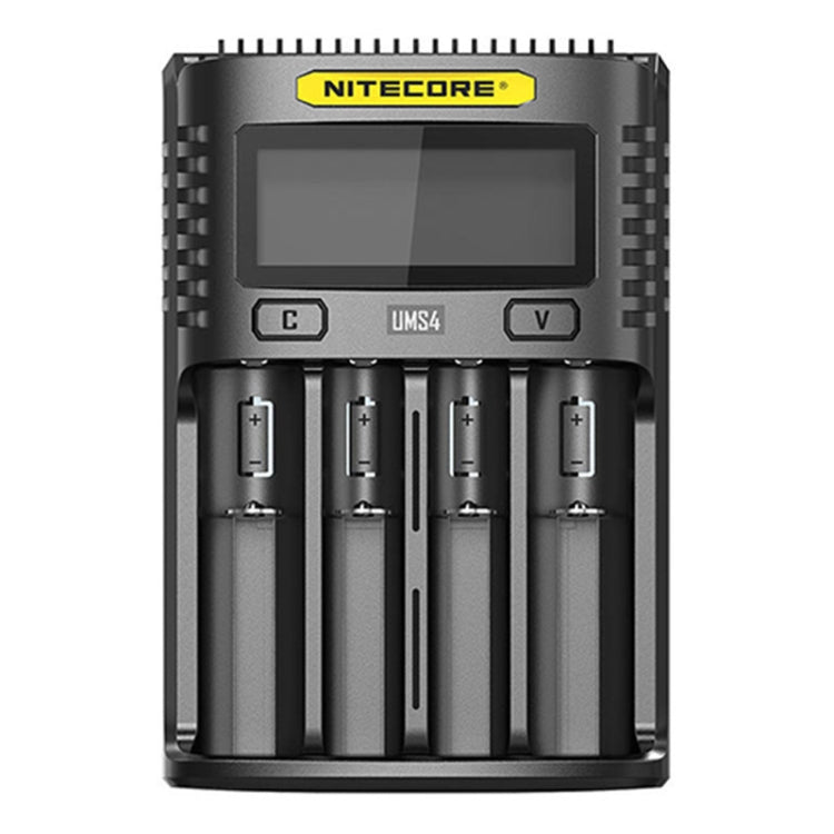 NITECORE Smart LCD Display Automatically Activates Repair USB 4-Slot Charger
