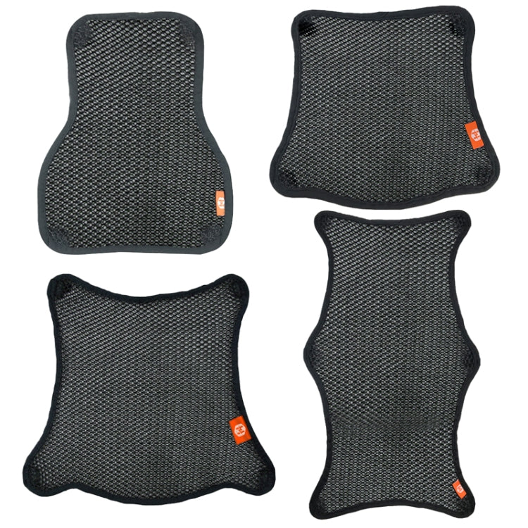HOUZHI MTZT1010 Motorcycle Sun Insulation Cushion 3D Grid Breathable Sweating Cool Seat Cover, Style: