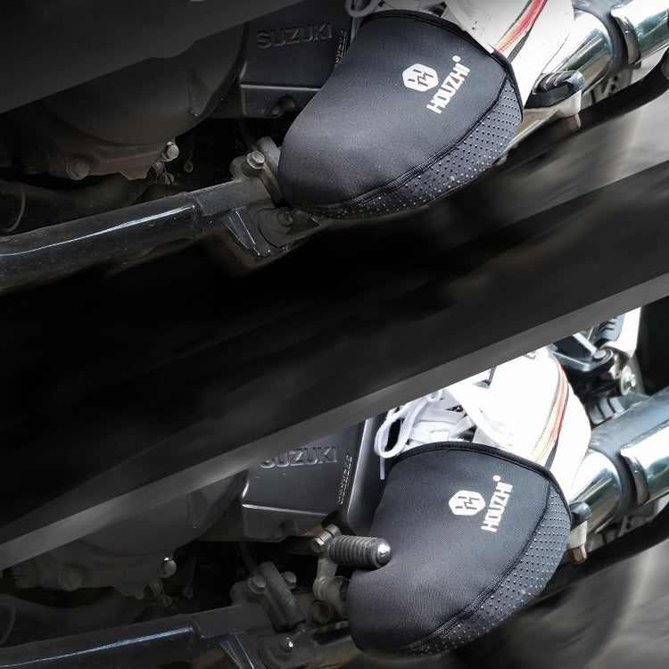 HOUZHI MTFJ1030 Motorcycle Gear Rod Shoe Cover Non-Slip Stain-Resistant And Waterproof Shoe Cover