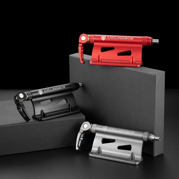 CYCLINGBOX BG-0171 Bike Aluminum Portable Quick-Removal Front Fork Fixed Frame Rear Hanging Frame Car Top Fixture Equipment
