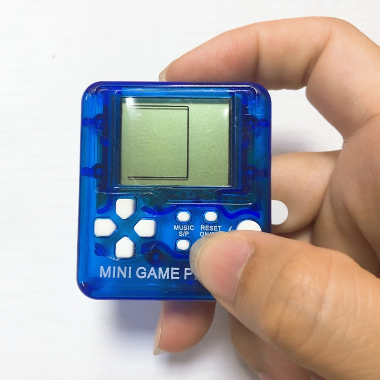 4 PCS Handheld Mini Game Console Toy Classic Brick Game Console with Keychain