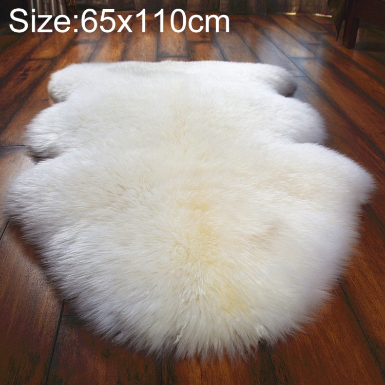 Pure Real Wool Sofa Cushion Fur Full Whole Sheepskin Carpet Window Decoration Mat