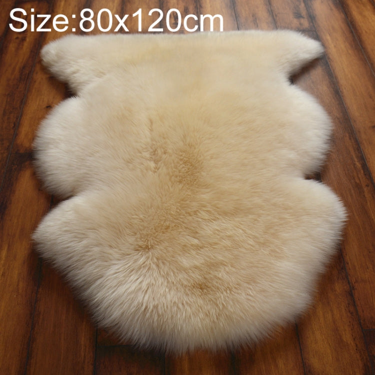 Pure Real Wool Sofa Cushion Fur Full Whole Sheepskin Carpet Window Decoration Mat