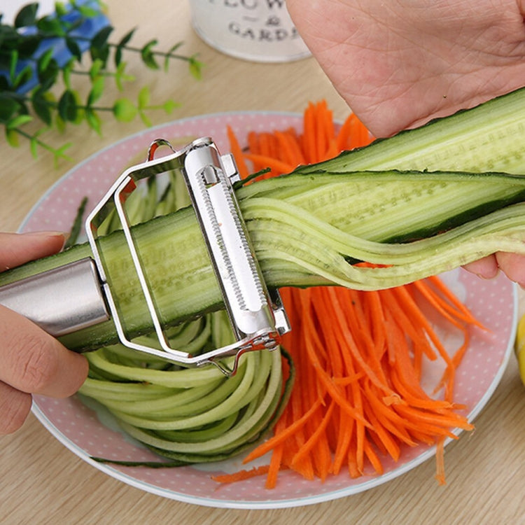 Multifunction Stainless Steel Vegetable Peeler Double Planing Grater