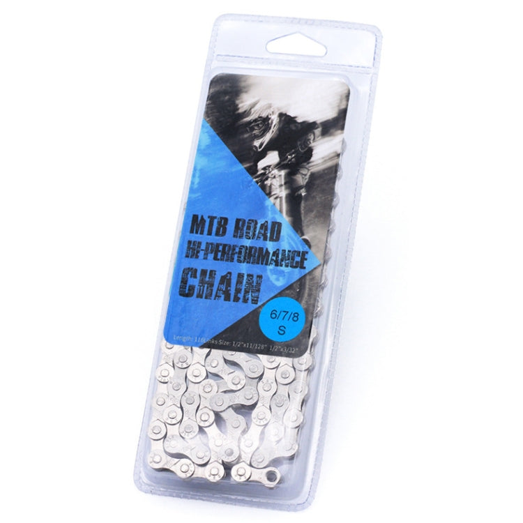 Mountain Road Bike Chain Electroplating Chain, Specification:
