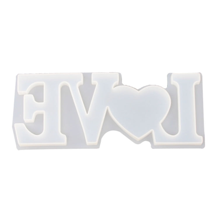 DIY Crystal Epoxy Silicone Letter Mold