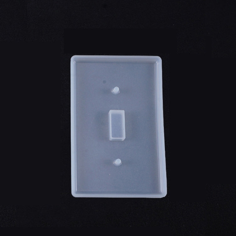 Crystal Epoxy Mirror Porous Socket Button Data Line Switch Panel Silicone Mold