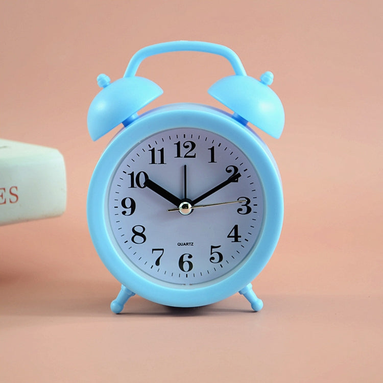2 PCS Student Bed Small Alarm Clock Desk Alarm Clock