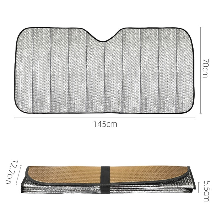Aluminum Foil Five-Layer Thickening Car Sunscreen Heat Insulation Sun Visor