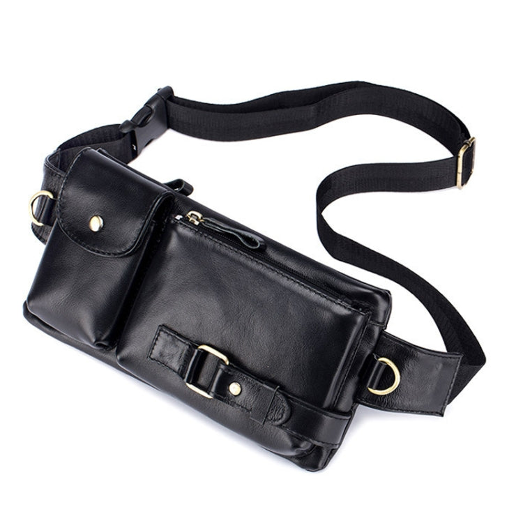 BULL CAPTAIN 020 Men Small Mobile Phone Waist Bag Crossbody Multi-Function Chest Bag