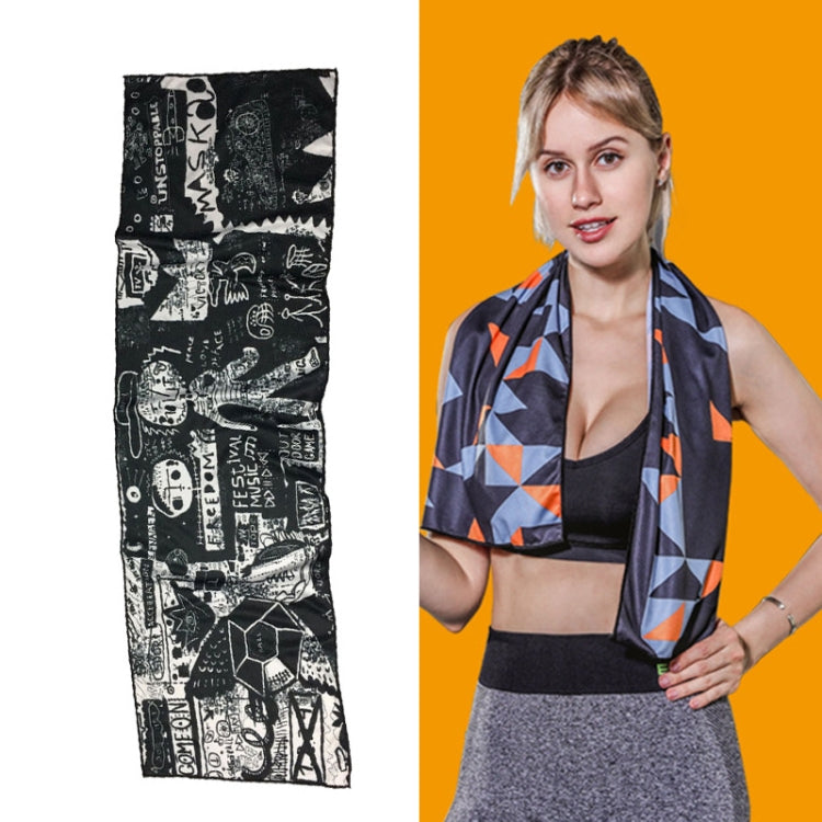 Gym Sports Cold Feeling Sweat-Absorbent Quick-Drying Cold Towel