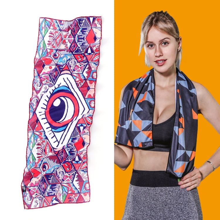 Gym Sports Cold Feeling Sweat-Absorbent Quick-Drying Cold Towel