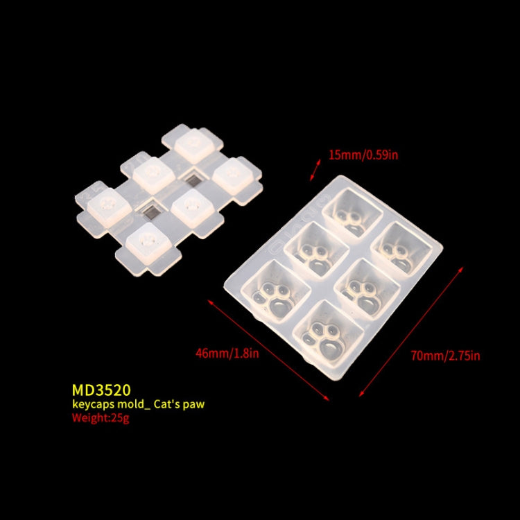 DIY Keycap Silicone Mold OEM Mechanical Keyboard Silicone Mold