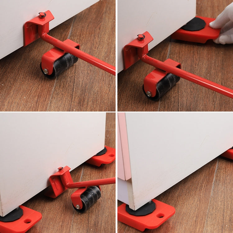 CY-0102 5 in 1 Household Moving Bed Heavy Object Moving Pulley Furniture Shifter Multifunctional Carrier