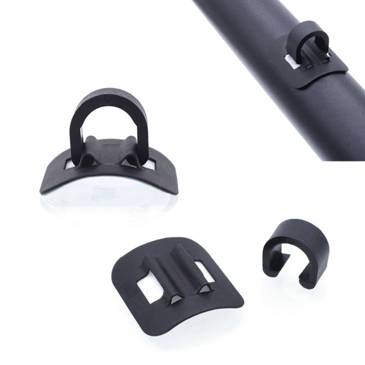 4 PCS Mountain Road Bicycle Hose Line Guide Adhesive Wire Seat Frame Cable Fixing C Buckle, Style: