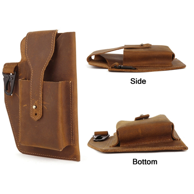 6543 Men Retro Sports Mobile Phone Belt Bag Waist Bag