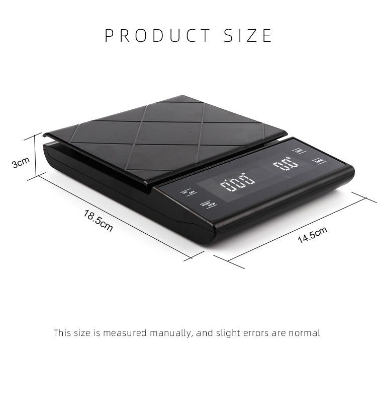 Household Kitchen Scale Hand-Made Coffee Electronic Scale With Timer