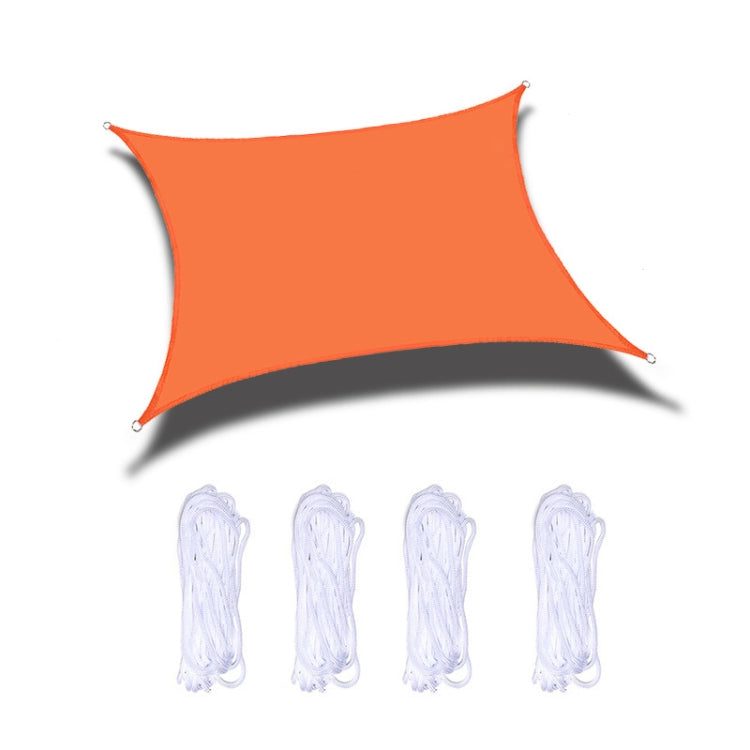 Outdoor Garden Sunshade Sail Waterproof Anti-UV Canopy, Size: 5m x 6m