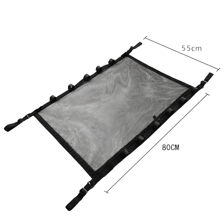 Adjustable Hanging Car Top Storage Bag Car Fishing Rod Rack