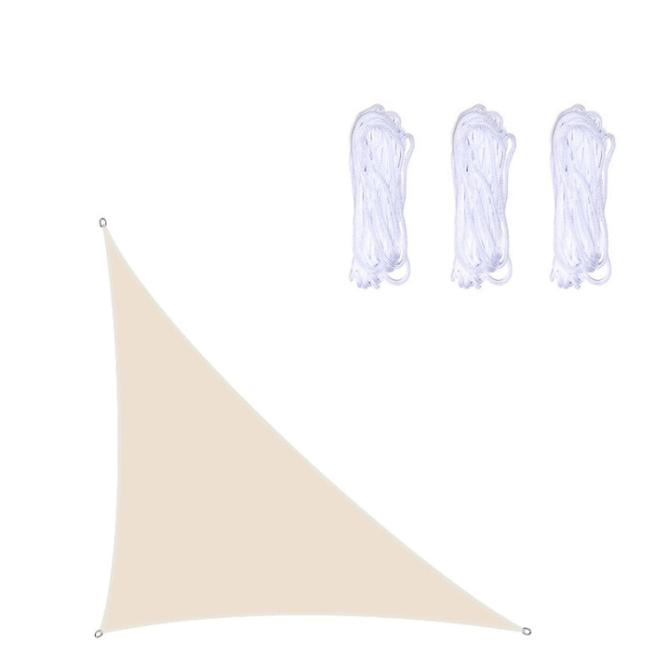 Triangle Outdoor Garden Sunshade Sail Waterproof Anti-UV Canopy, Size: 5m x 5m x 7.1m