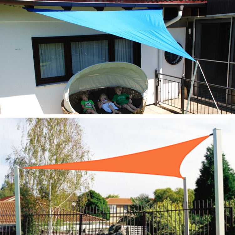 Triangle Outdoor Garden Sunshade Sail Waterproof Anti-UV Canopy, Size: 4m x 4m x 4m