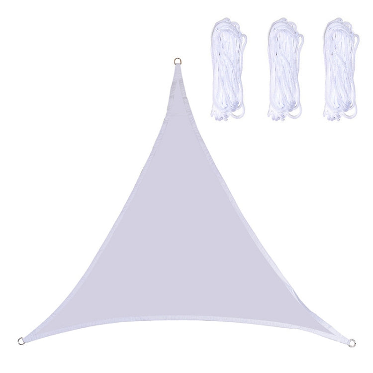 Triangle Outdoor Garden Sunshade Sail Waterproof Anti-UV Canopy, Size: 5m x 5m x 5m