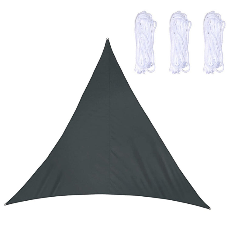Triangle Outdoor Garden Sunshade Sail Waterproof Anti-UV Canopy, Size: 6m x 6m x 6m