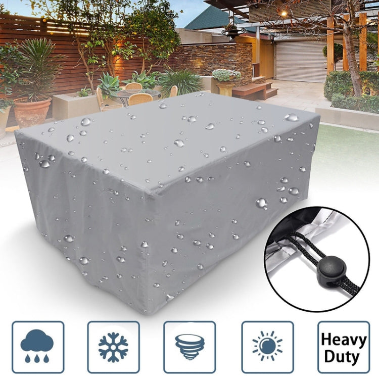 Outdoor Garden Tables And Chairs Dustproof And Waterproof Cover, 200x160x70cm, 255x130x80cm, 190x125x80cm, 180x150x80cm, 90x90x90cm, 123x123x74cm, 330x220x70cm, 350x260x70cm, 200x200x85cm, 220x220x85cm, 240x240x85cm, 218x218x90cm, 231x231x90cm         ...