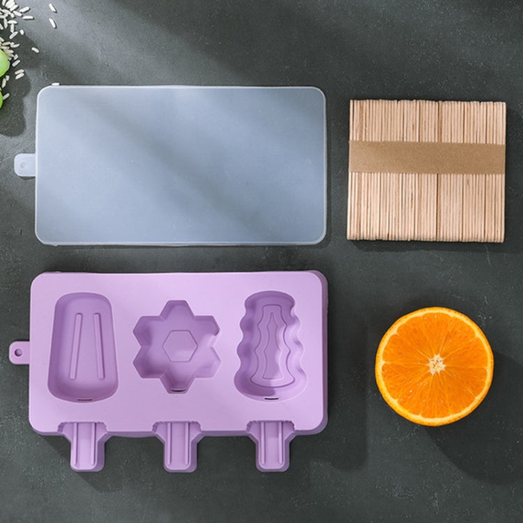 Homemade Children Cute Silicone Cartoon Popsicle Ice Cream Mould