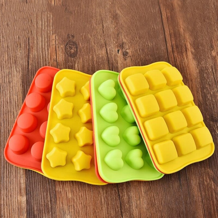 Silicone Chocolate Mold Tray Creative Geometry Shaped Ice Cube Cake decoration Mold