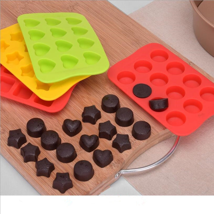 Silicone Chocolate Mold Tray Creative Geometry Shaped Ice Cube Cake decoration Mold