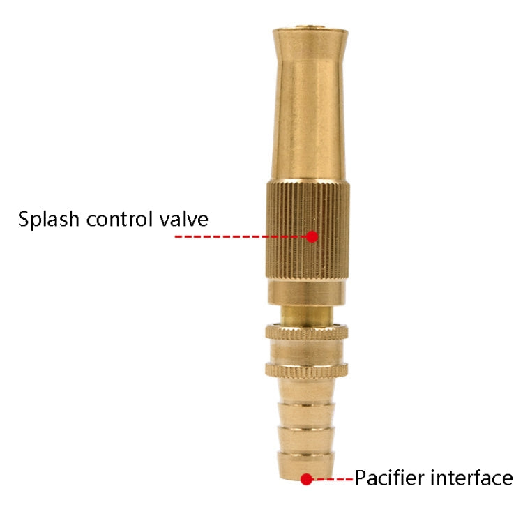 3 PCS Car Wash High Pressure Copper Straight Sprinkler House Garden Wishing Ground Sprinkler