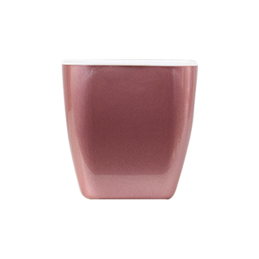 Imitation Metal Colorful Water Storage Plastic Flowerpot