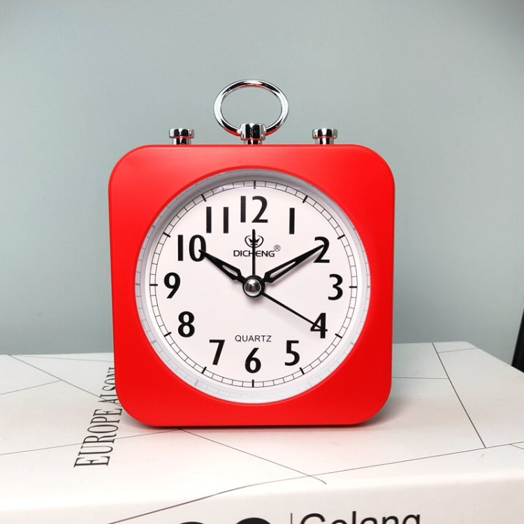 Lazy Silent Small Alarm Clock Office Home Desktop Clock